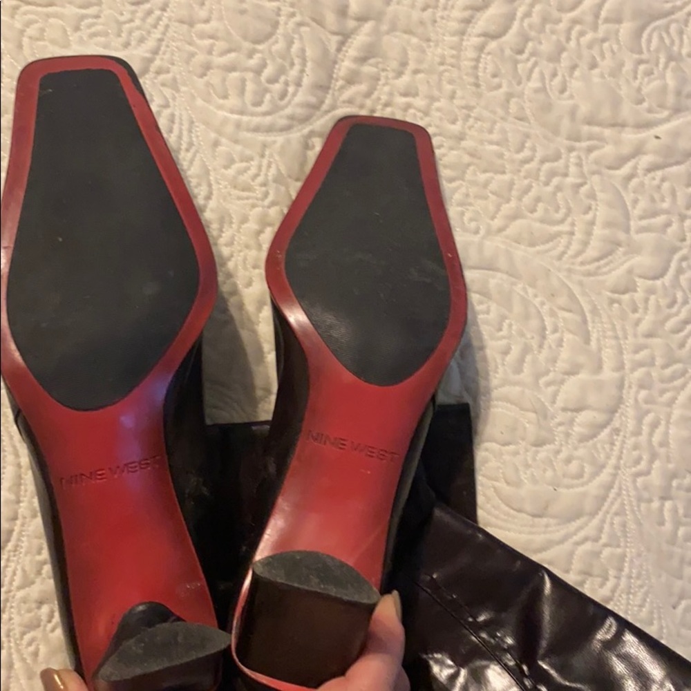 Nine West Brown Leather Boots - Picture 3 of 3